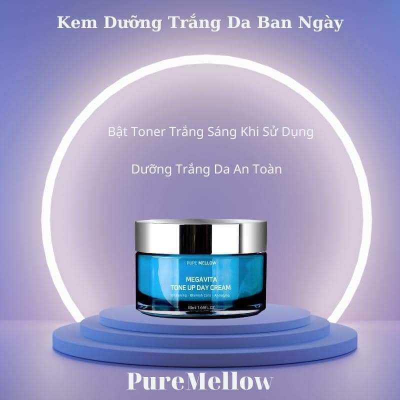 Kem Dưỡng Trắng Da Mờ Nám PURE MELLOW
