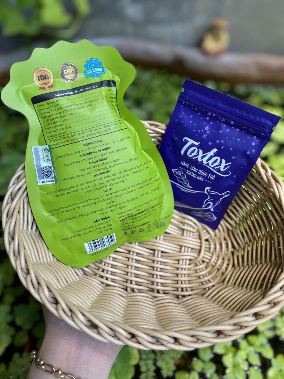 COMBO 3 TÚI KẸO DỨA PLUS TẶNG KẸO detox