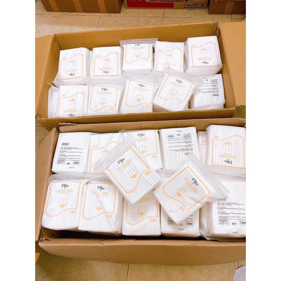 BÔNG TẨY TRANG COTTON PADS BỊCH 222 MIẾNG