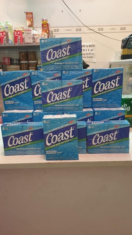 Xà phòng cục coast lóc 8 thanh 904gr