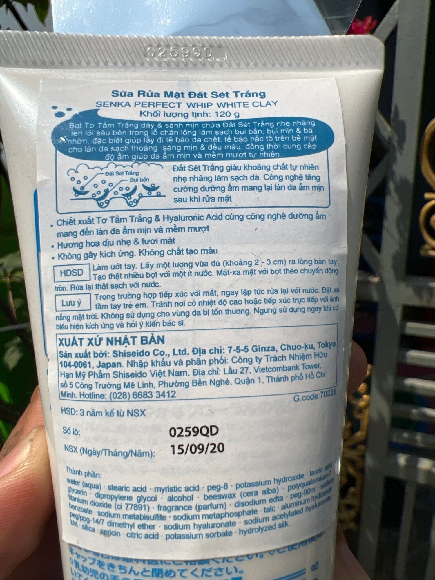 SỮA RỬA MẶT Senka Speedy 100g