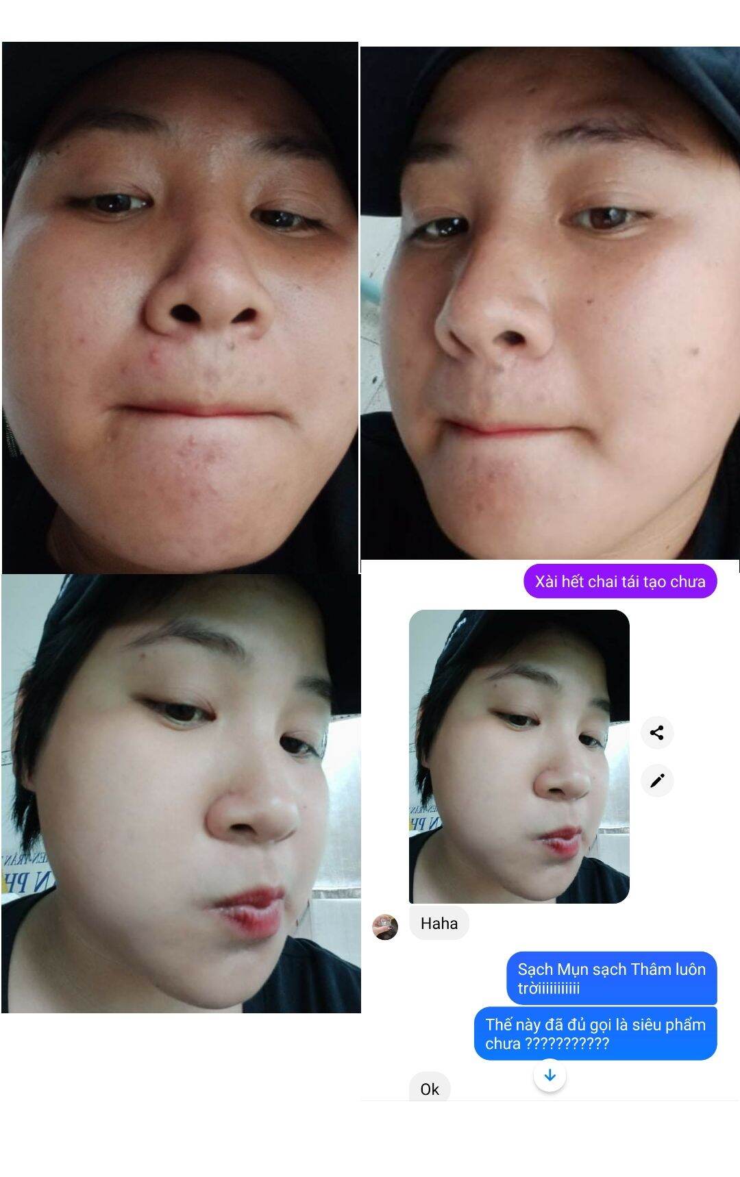 Combo Tái Tạo Hồng Sâm ( tinh chất hồng sâm + bột thảo dược rửa mặt)