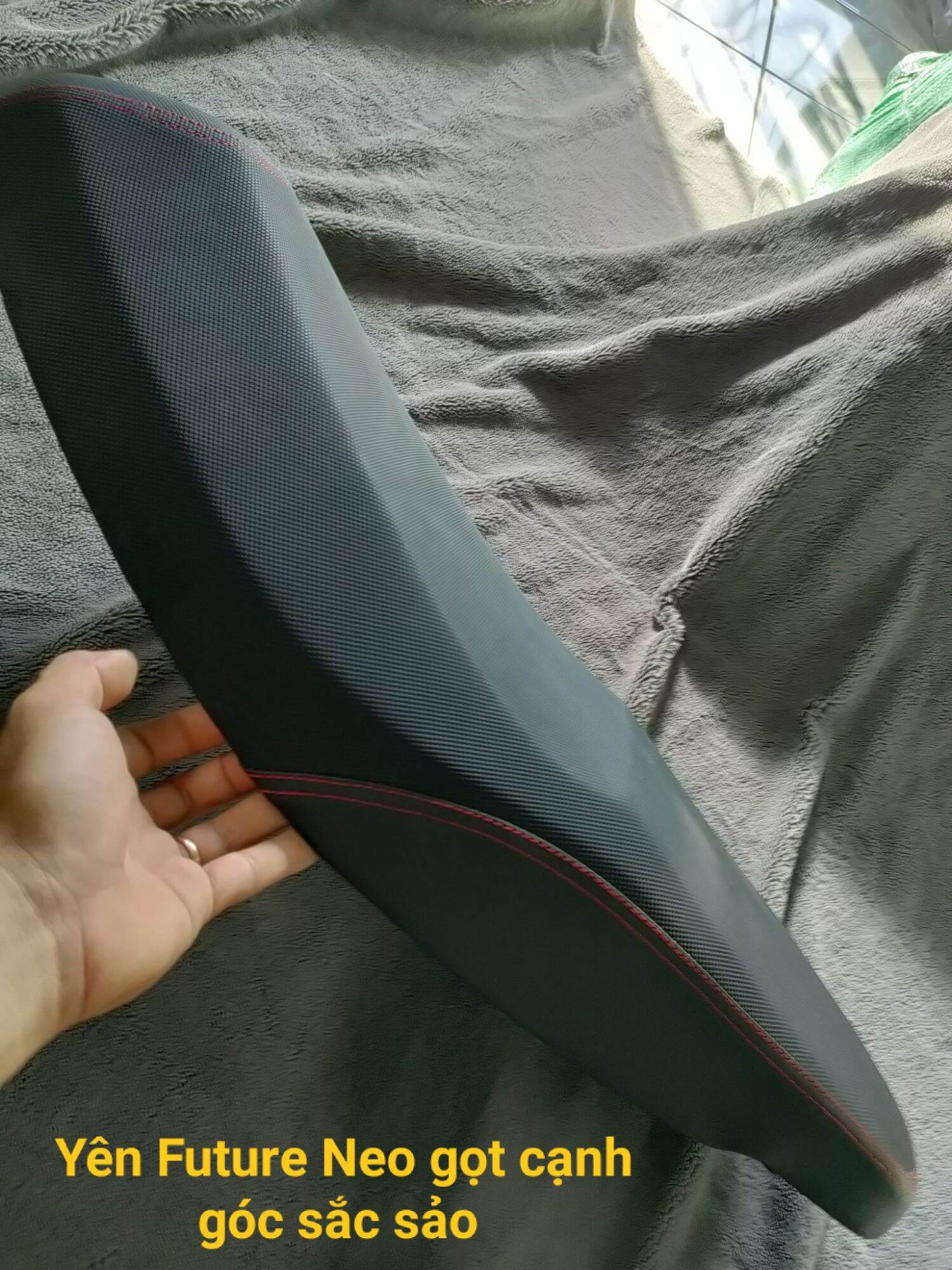 Yên xe Future Neo(2006-2009)Nệm vàng cạnh góc sắc sảo loại tốt