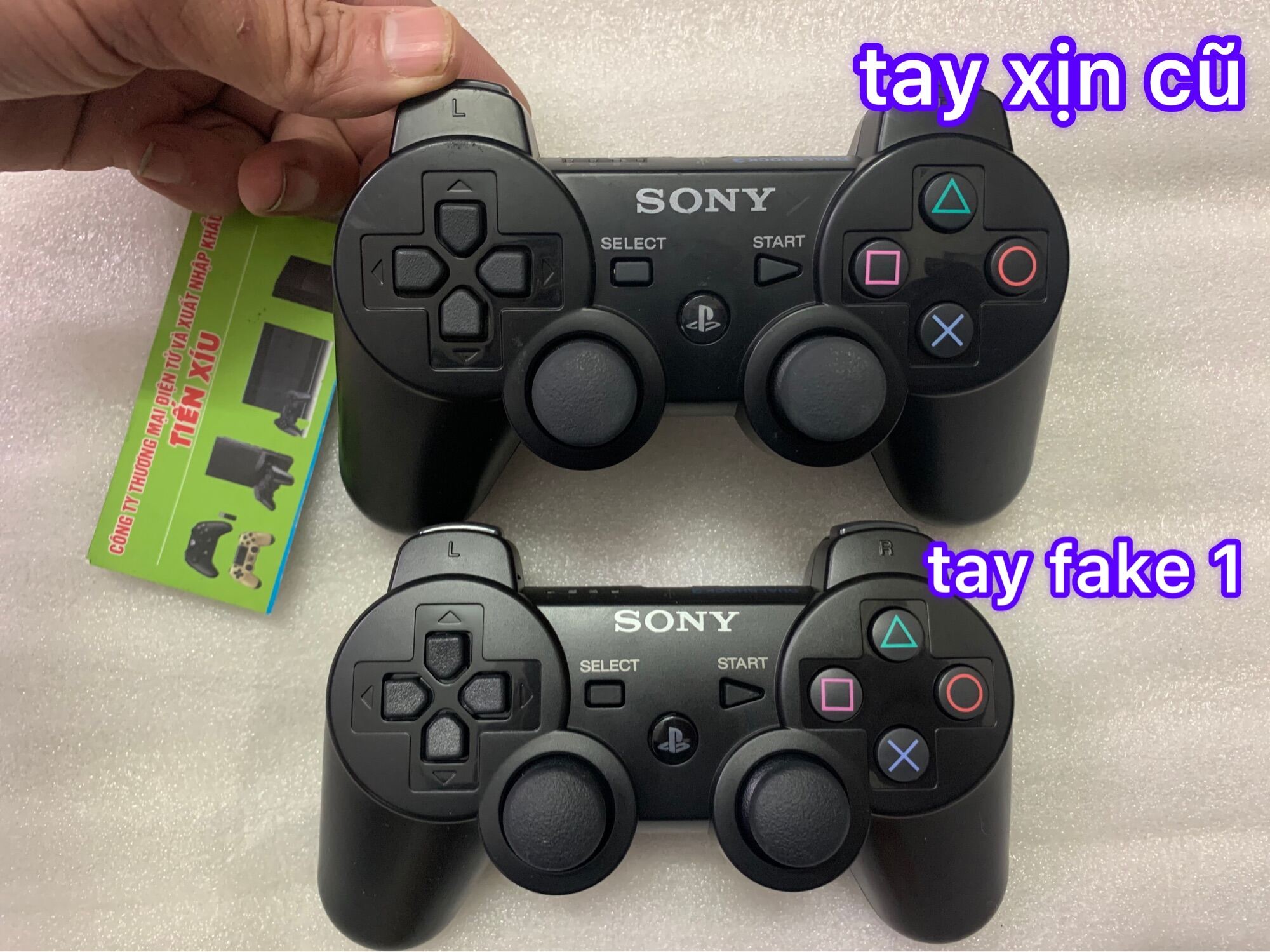 Tay cầm Ps3 xịn cũ chính hãng bóc máy bảo hành 1 tuần Ps3 đời cuối tay bấm ps3 lướt 90% second hand 