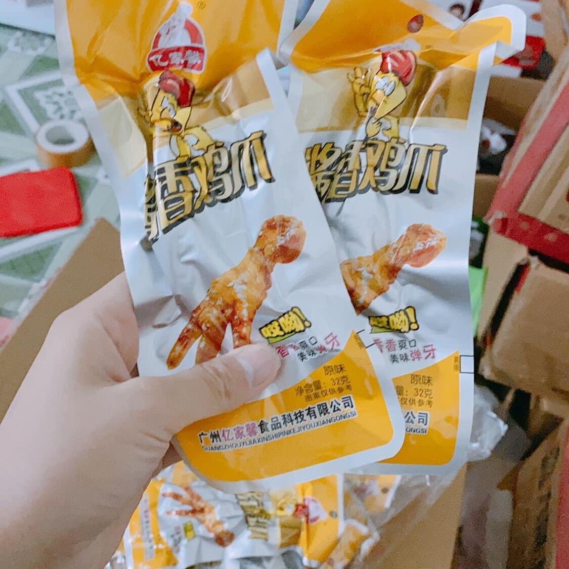 Chân Gà Cay Tứ Xuyên Bịch 30 Cái