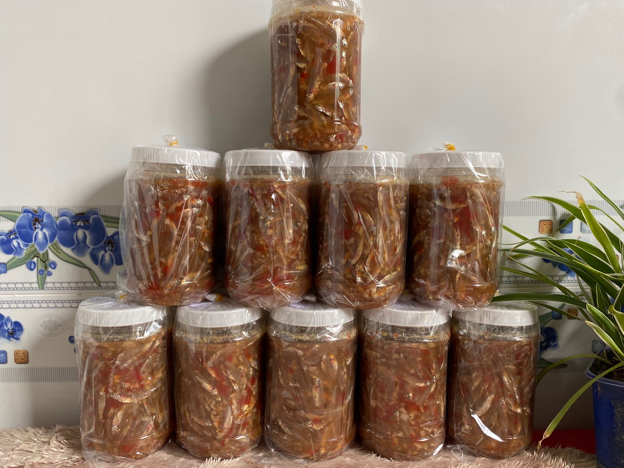 Mắm cá cơm hũ 500gam