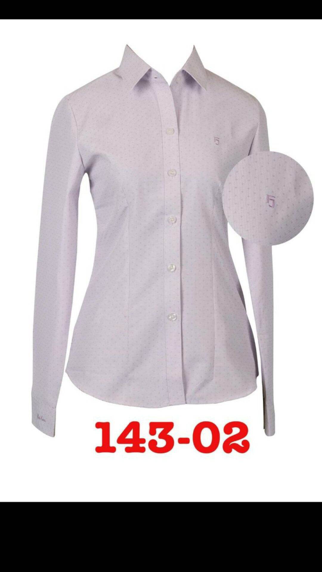 Áo sơ mi nữ Thái Hòa họa tiết hoa nhí