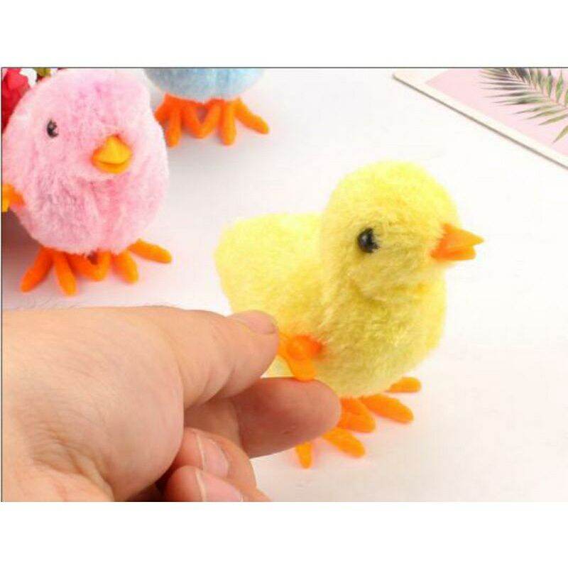 Đồ chơi gà con vặn cót biết nhảy cho bé