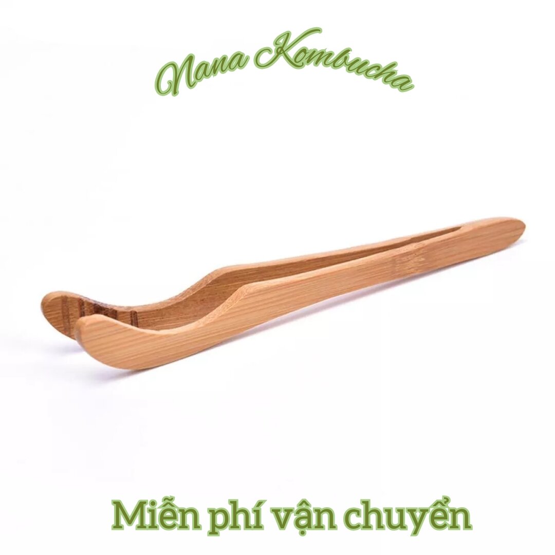 Gắp kẹp gỗ chuyên dùng để gắp trà,gắp scoby / kombucha ,gắp thức ăn,trộn salad