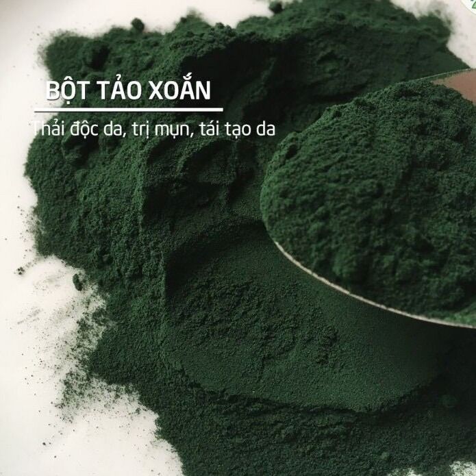 Tảo diệp lục collagen( tảo xoắn Spirulina )gói 100g
