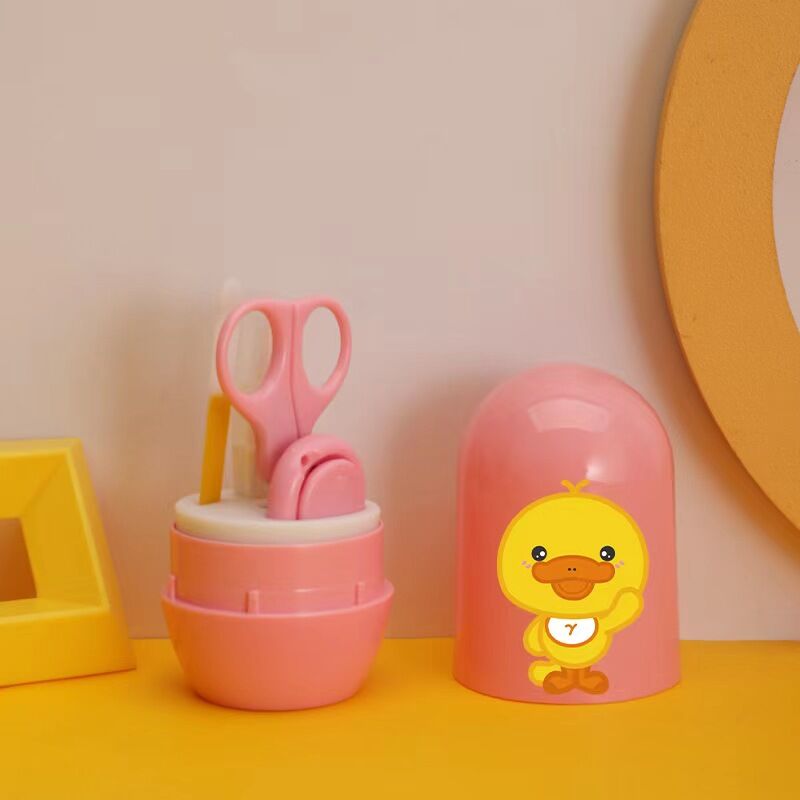 Bộ bấm móng trứng 4 chi tiết cho bé