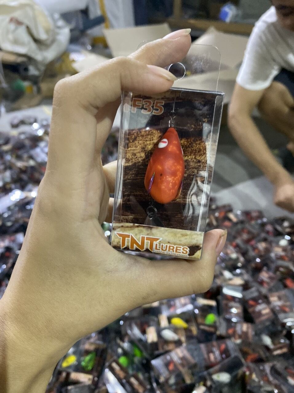 MỒI LURE NHÁI HƠI TNT – F35