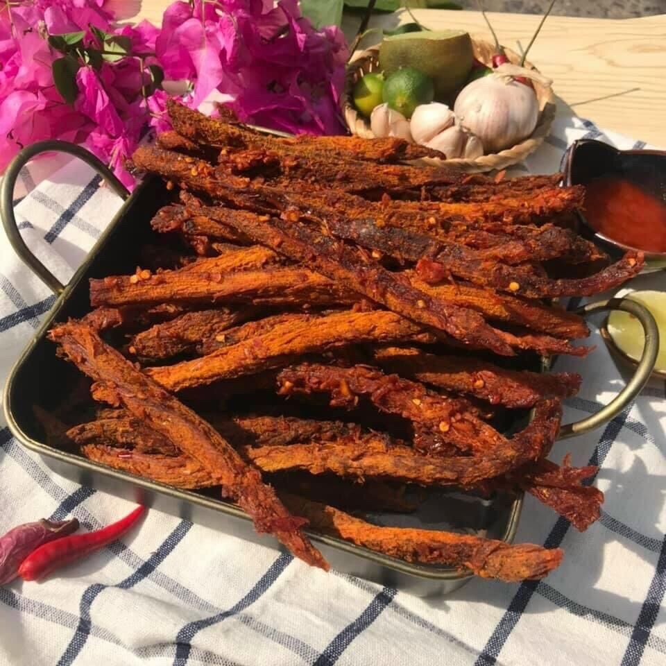 Khô bò que mềm hủ pet 250gr