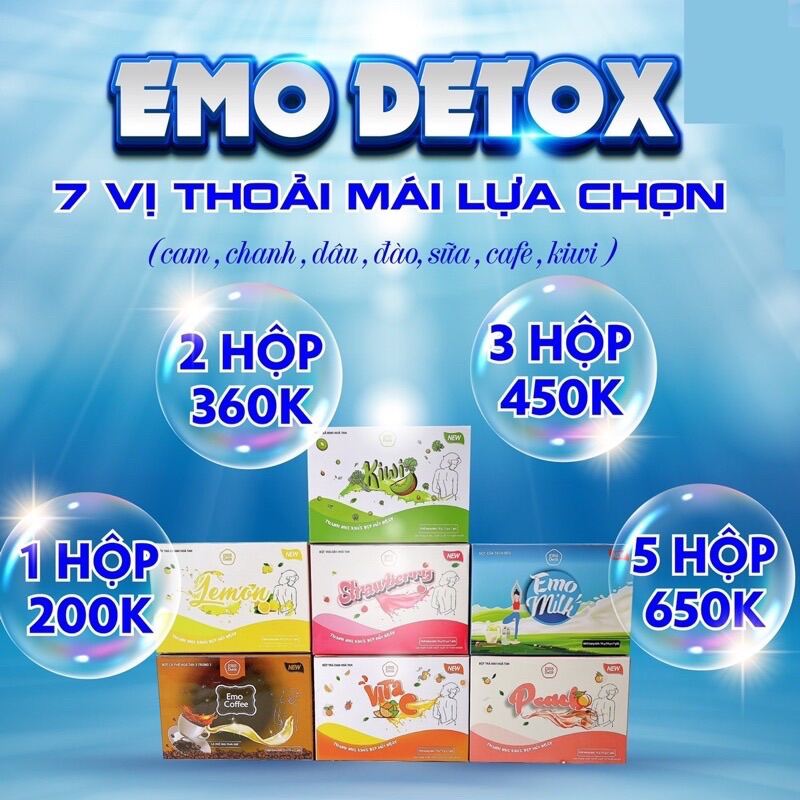 EMOSLIM EMODETOX GIẢM CÂN THIÊN NHIÊN CẤP TỐC(LƯU Ý:TẤT CẢ CHE TÊN SẢN PHẨM)