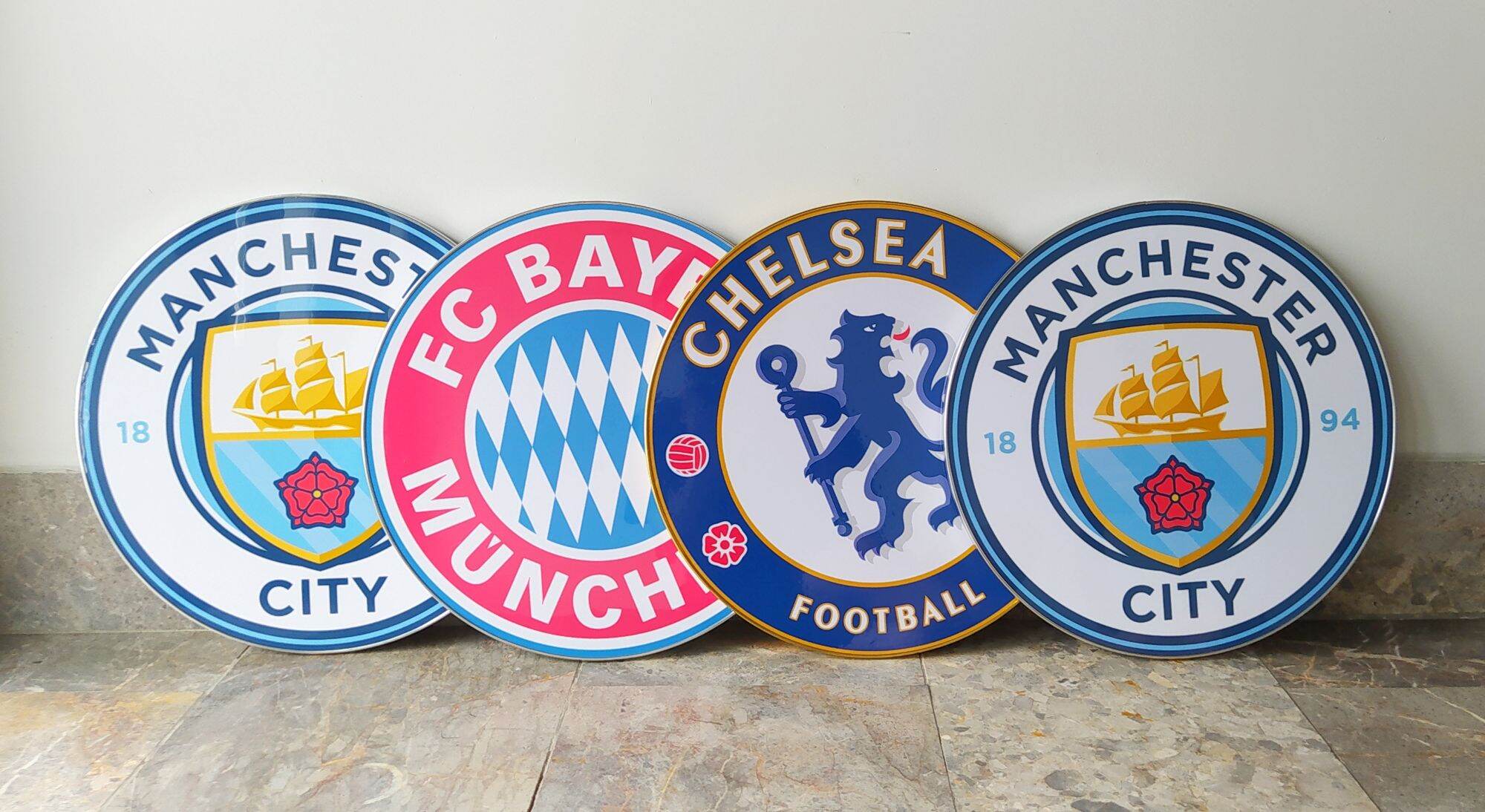 Tranh tường bóng đá Logo CLB Bayer Muchen