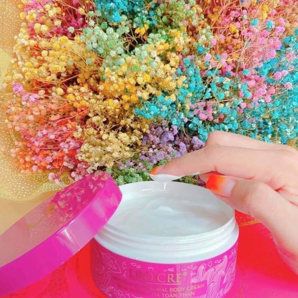 Kem body dưỡng trắng Lrocre