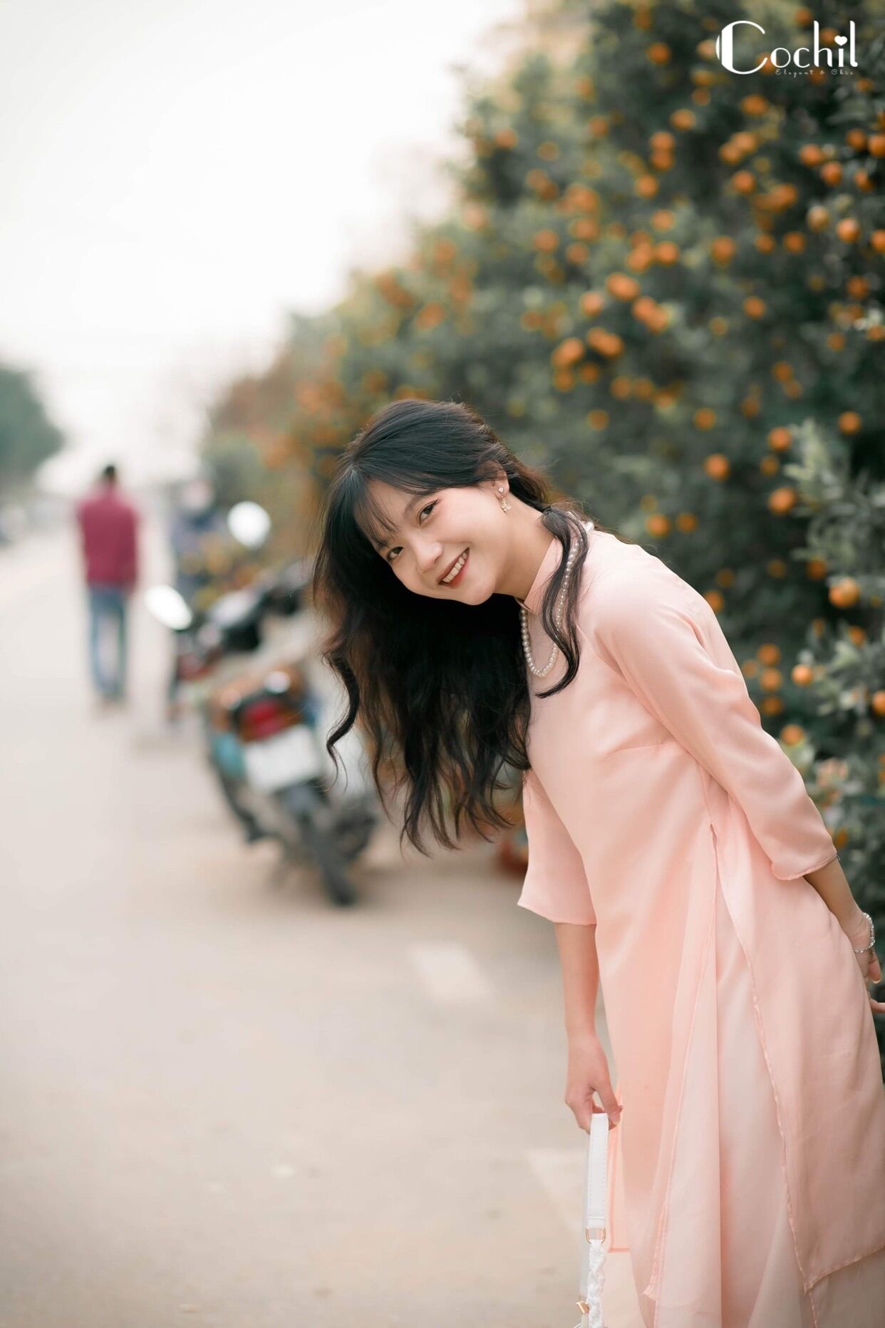 Áo Dài Cách Tân Dáng Suông (Kèm quần) - AD009