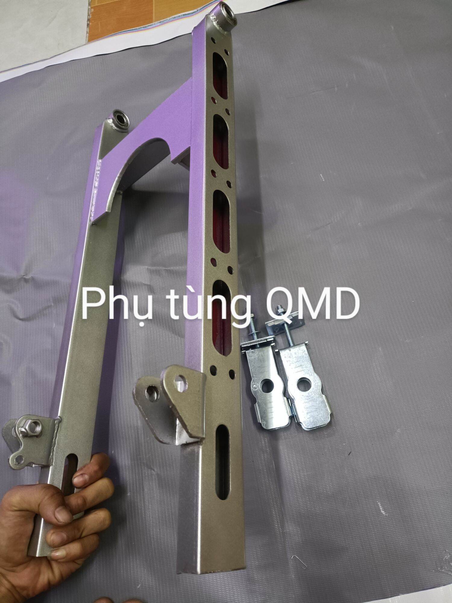 Gấp sau Jupiter Sirius phay lỗ 52cm tặng kèm pat tăng sên