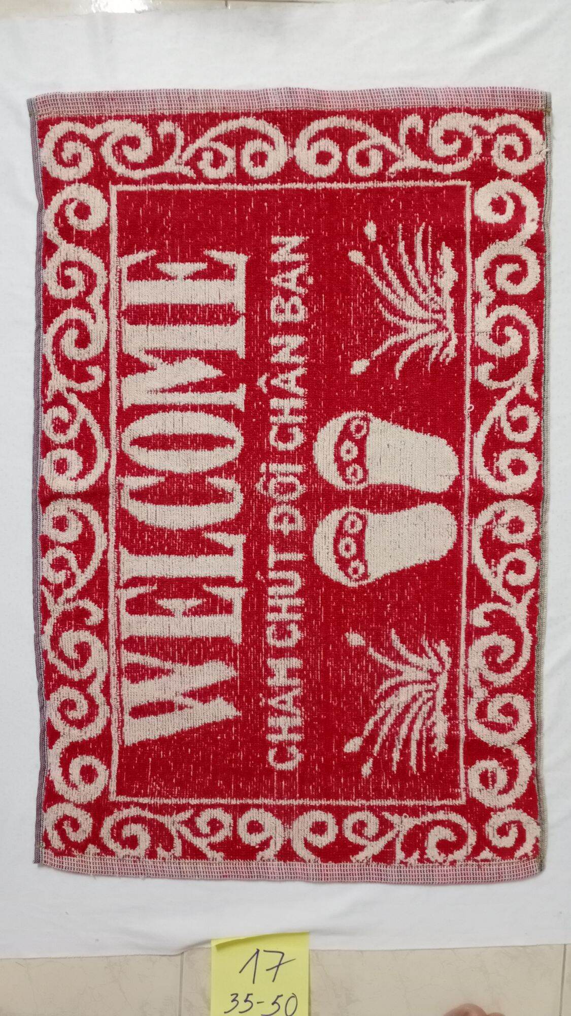 (HCM) Thảm dậm chân khăn nhỏ 35m x 50 cm