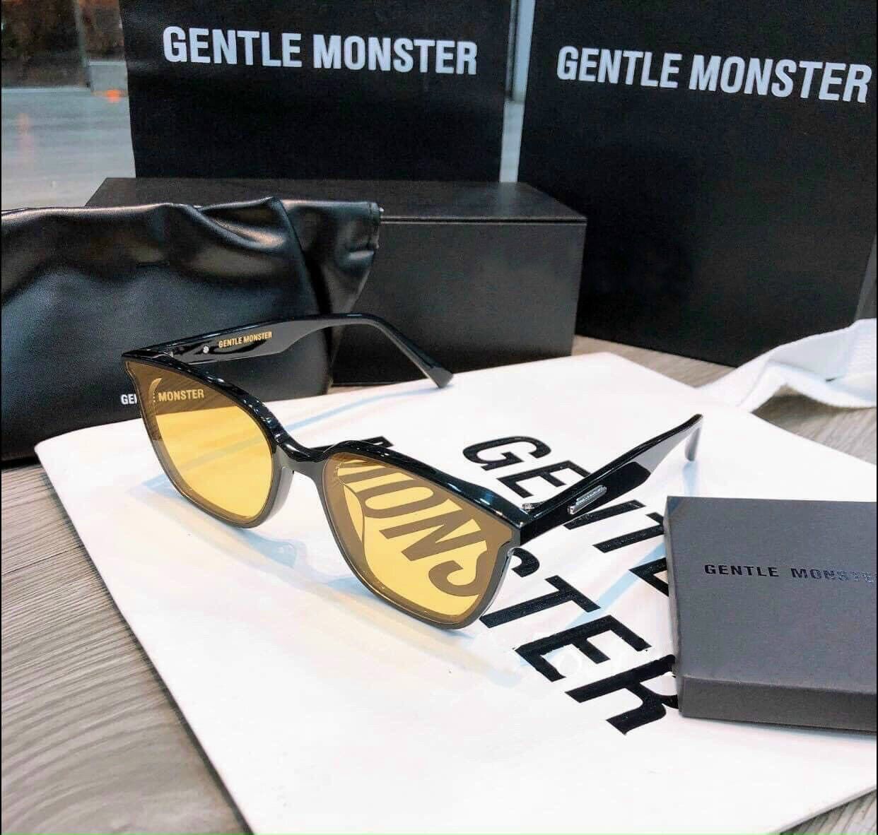 Kính gentle monster tròng vàng chuyên đi đêm ngày chống chói cực đẹp 💵💵💵gia 160k