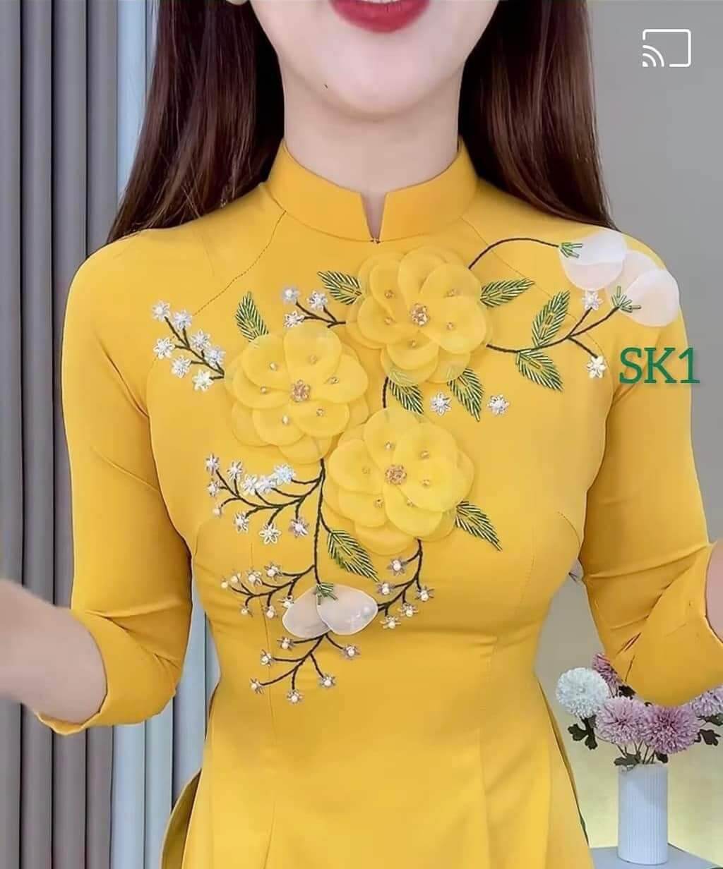 Áo Dài lụa mỹ