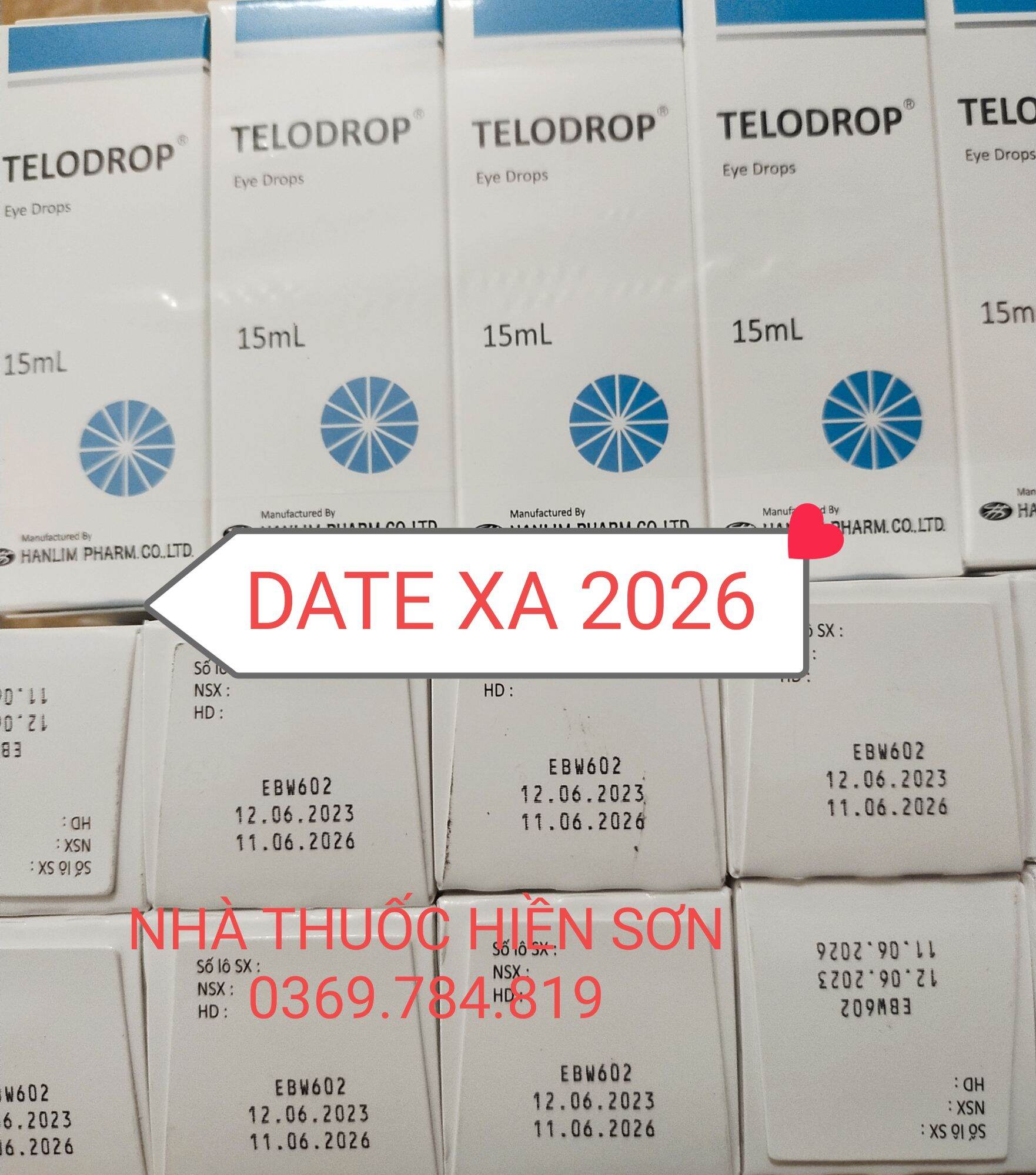 [HOẢ TỐC] Dung dịch nhỏ mắt Telodrop nhập khẩu từ Hàn Quốc