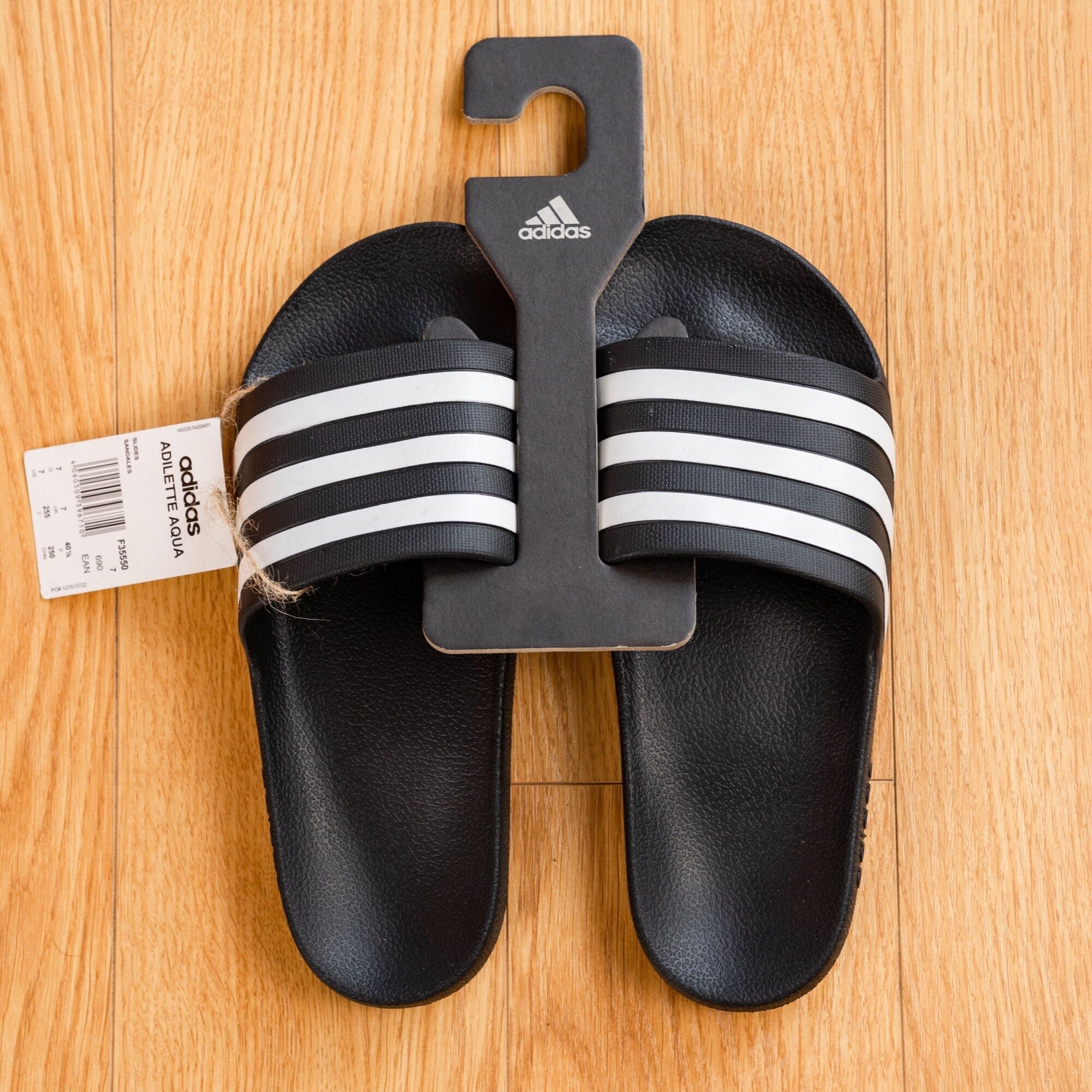 [3-5/8 Hoàn Tiền 25%]Dép đúc quai ngang nam Adidass Auth Full tag cod chuẩn Hãng