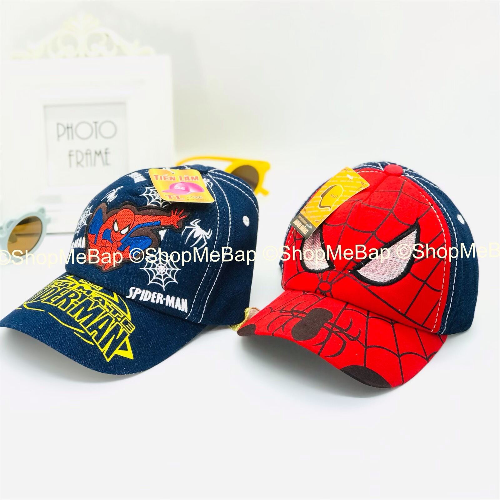 Mũ,nón nhền nhện cho bé trai từ 3 tuổi