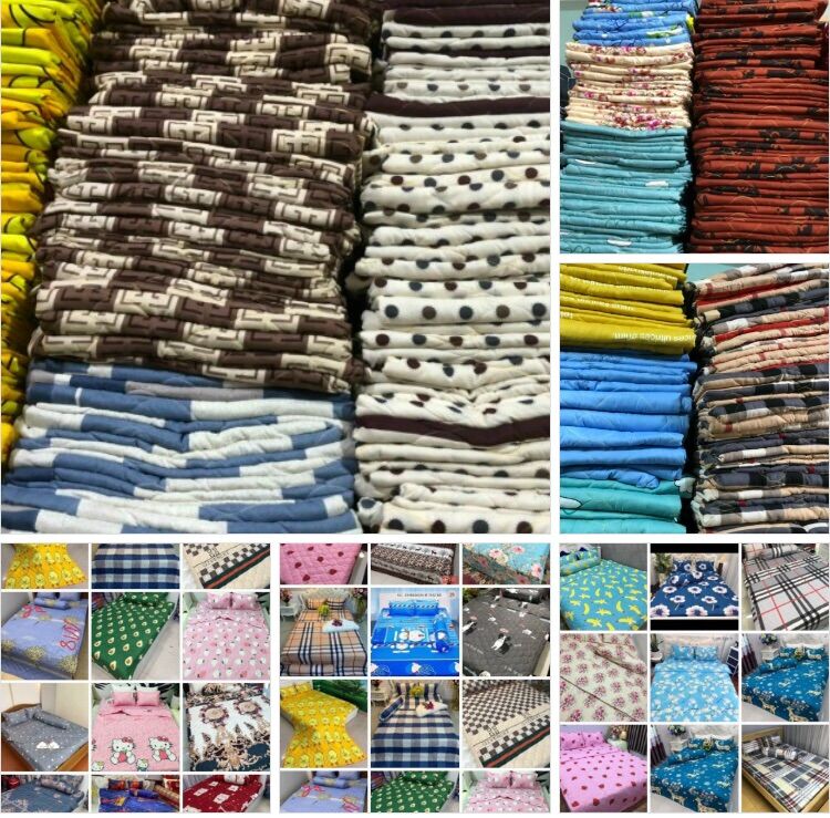 CHĂN HÈ COTTON CHẦN GÒN MỎNG SIÊU BỀN - MÁT MỀM MỊN