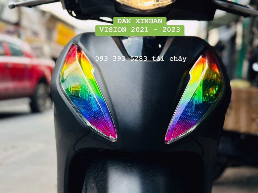 [ 1 CẶP ] DÁN XINHAN DECAL TRƯỚC CHO VISION 2021 - 2023