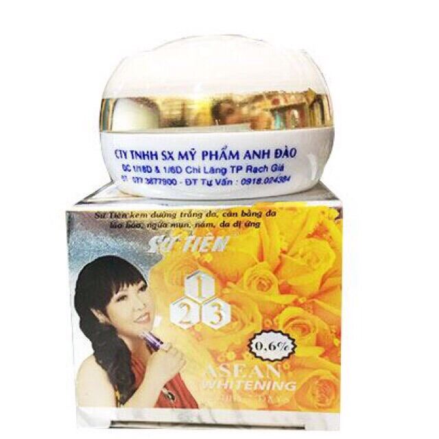 Kem sứ tiên trắng
