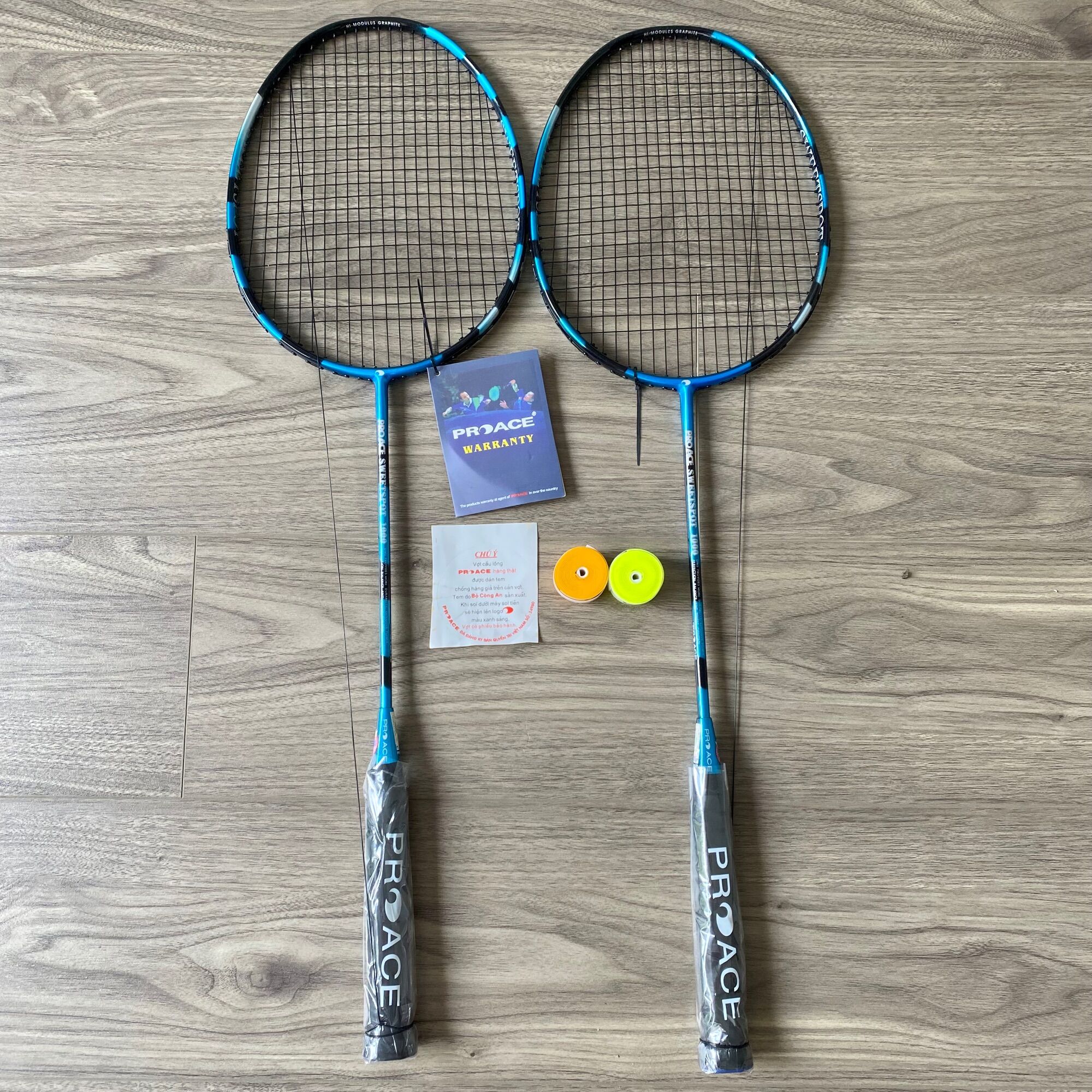 Vợt cầu lông PROACE SWEETSPOT 1000 (khuyến mãi căng dây 11kg,cuốn cán  và bao đựng vợt )