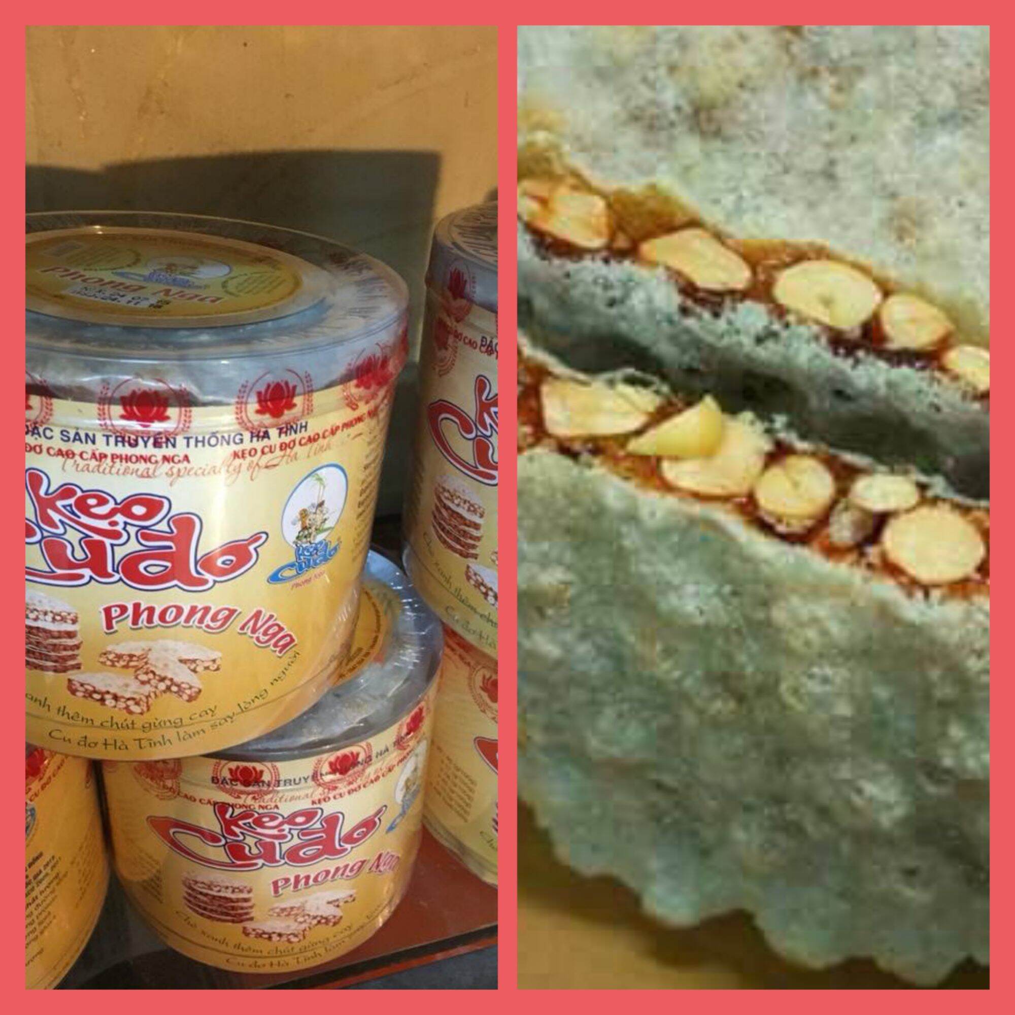 Kẹo Cu Đơ Hà Tĩnh loại 390g ( Combo 3 hộp)
