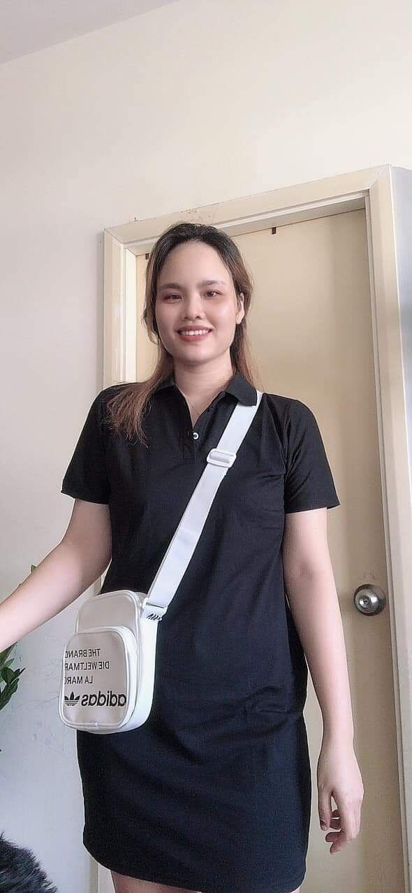 [Ảnh thật] 50-90kg Bigsize ĐẦM THUN POLO SUÔNG