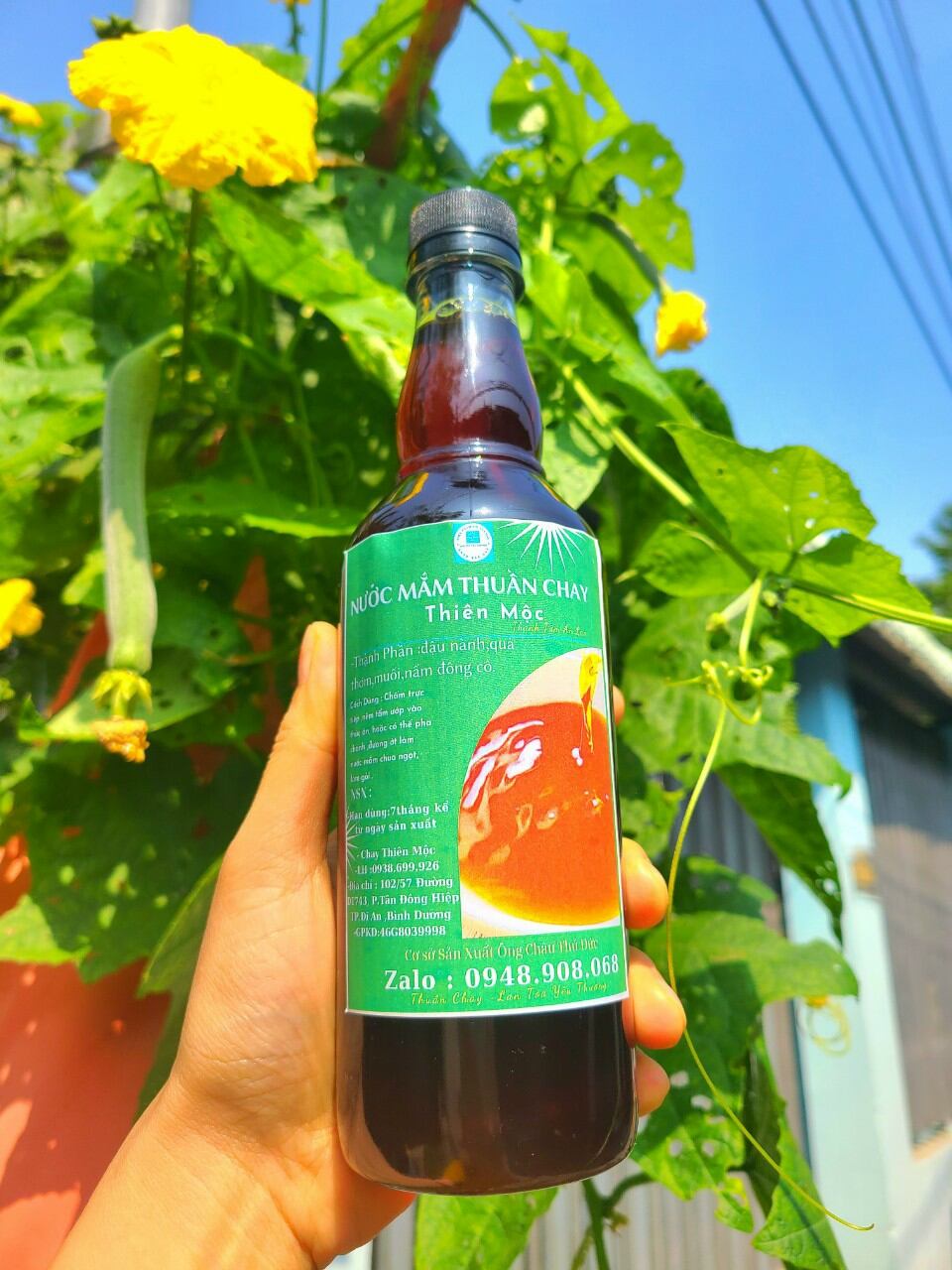 NƯỚC MẮM THUẦN CHAY 600ml