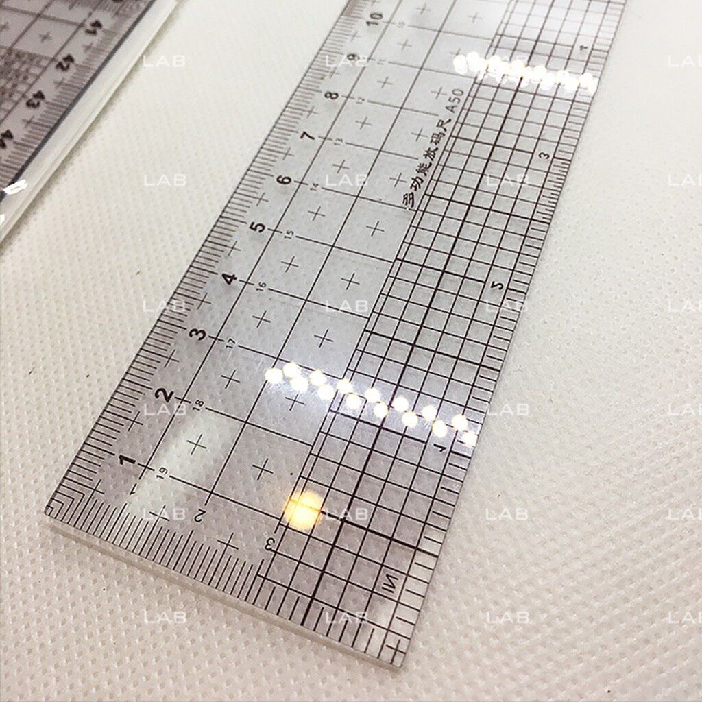 Thước dẻo thẳng vẽ may màu đen 50cm