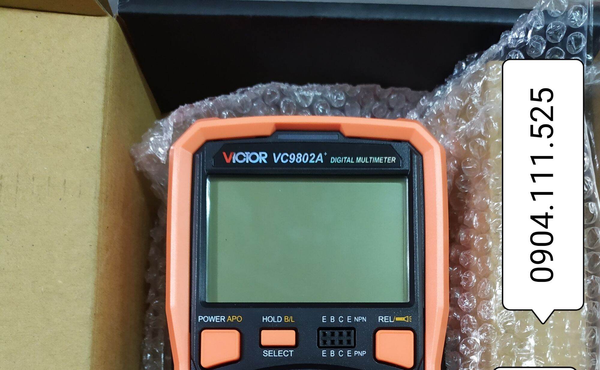 [HCM]Đồng hồ vạn năng điện tử VICTOR VC-9802A+