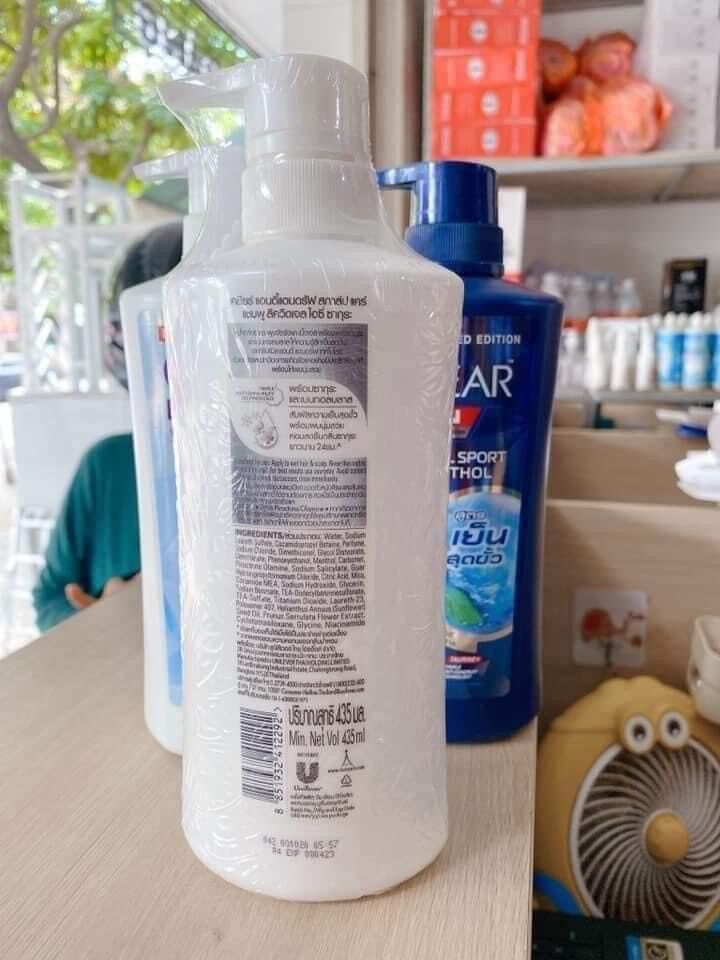 DẦU GỘI ĐẦU CLAER THÁI LAN Chai 450ml