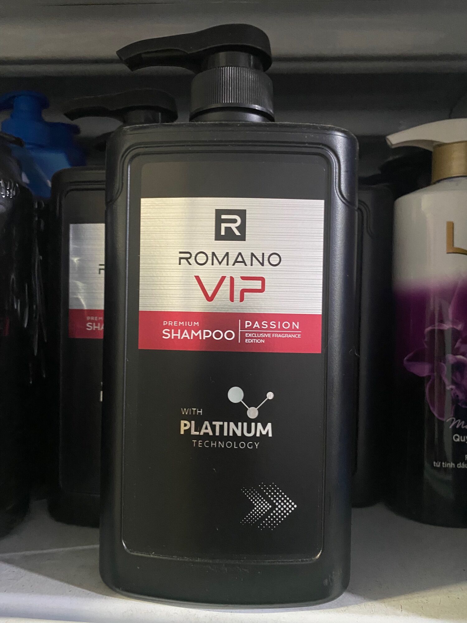 Dầu gội cao cấp Romano Vip 650g Passion