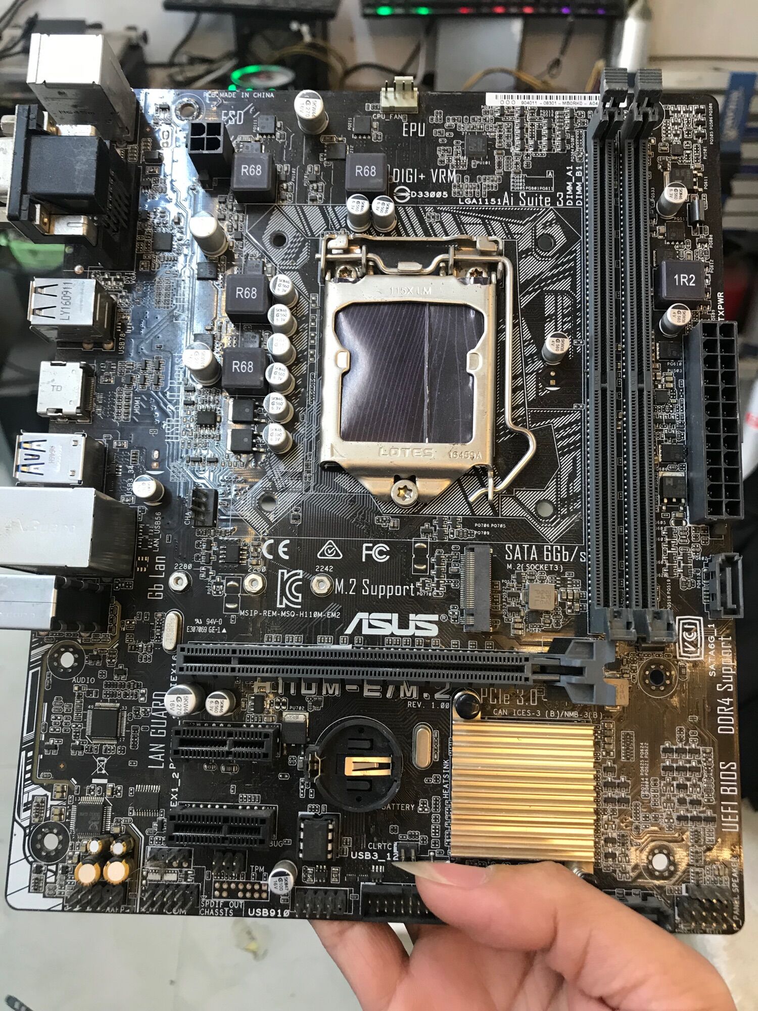 Asus h110 m-e/m2