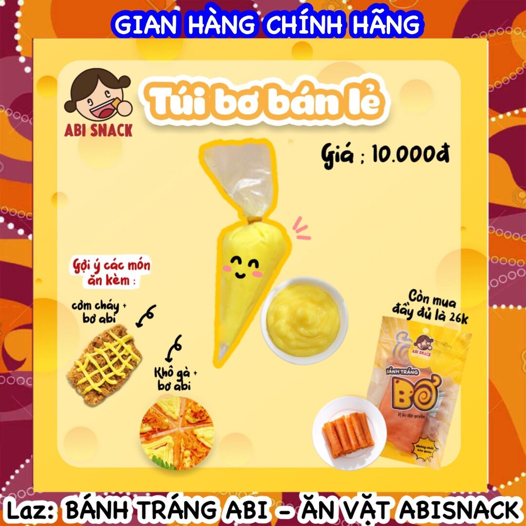 Túi sốt bơ vàng Abi bán lẻ