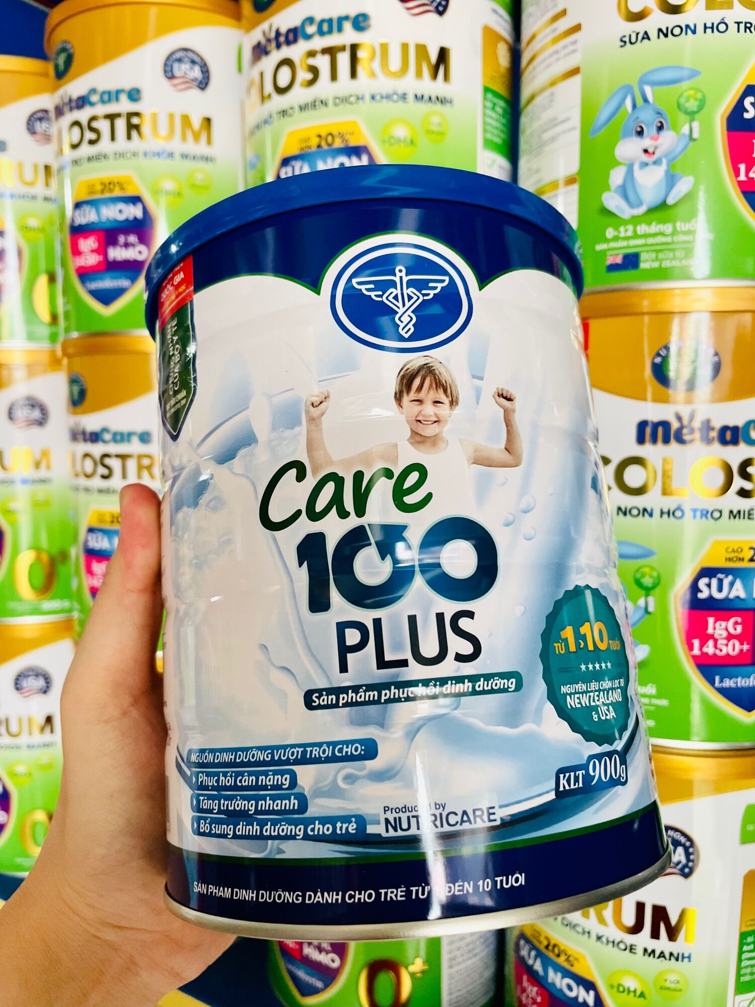 [Date 2026] Sữa Nutricare Care 100 Plus (900g)