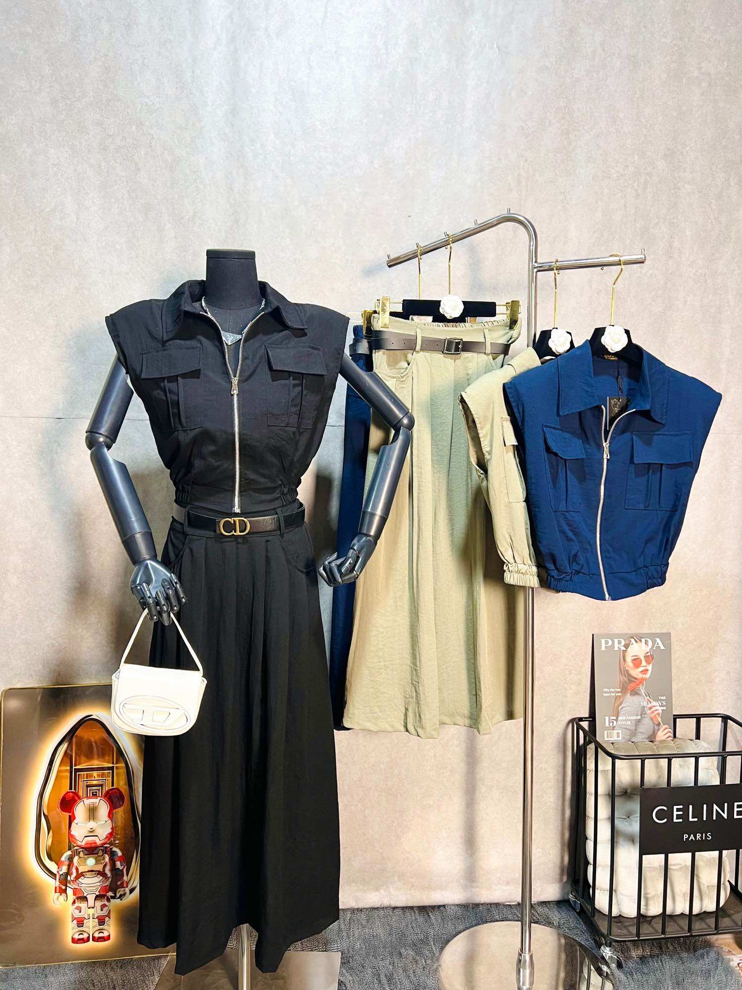 Set chân váy túi hộp Hot Trend