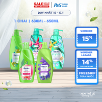 Dầu Gội REJOICE Siêu Mềm Mượt Sạch Gàu 3IN1/ Ngăn Rụng Tóc/ Hoa Hồng/ Hoa Mẫu Đơn/ Hoa Hồng JeJu/ Lavender Chai 630ML