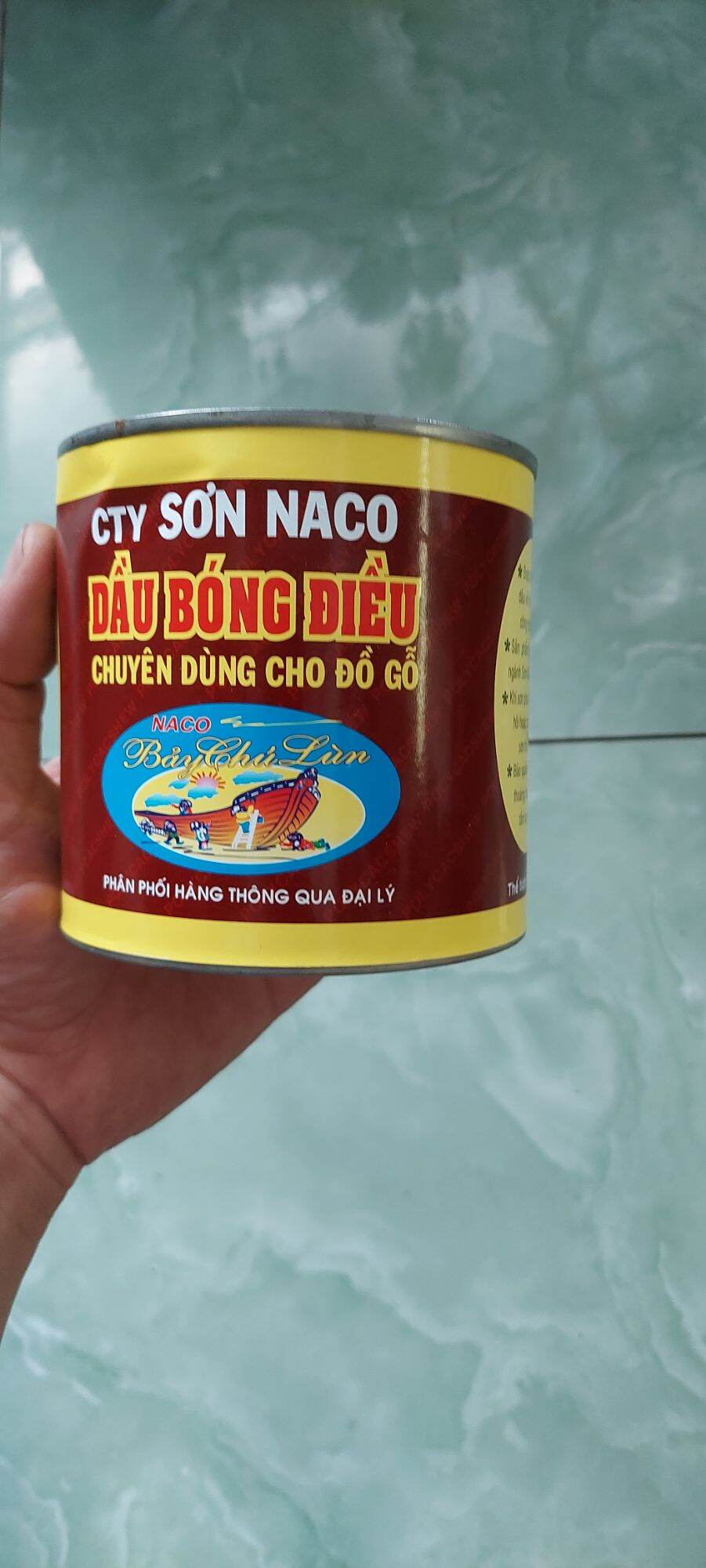 sơn dầu đều naco dùng cho gỗ 700ml và 350ml