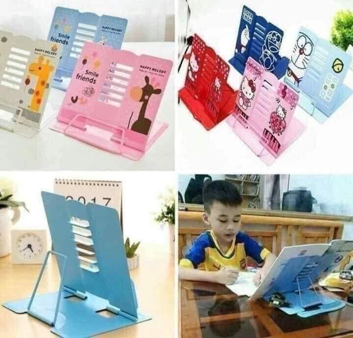 Kẹp sách chống cận cho bé