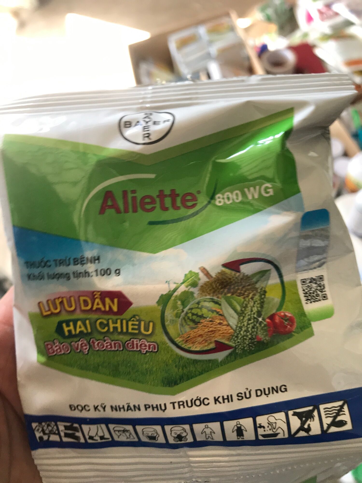 Thuốc trừ bệnh cây trồng Aliette 800WP
