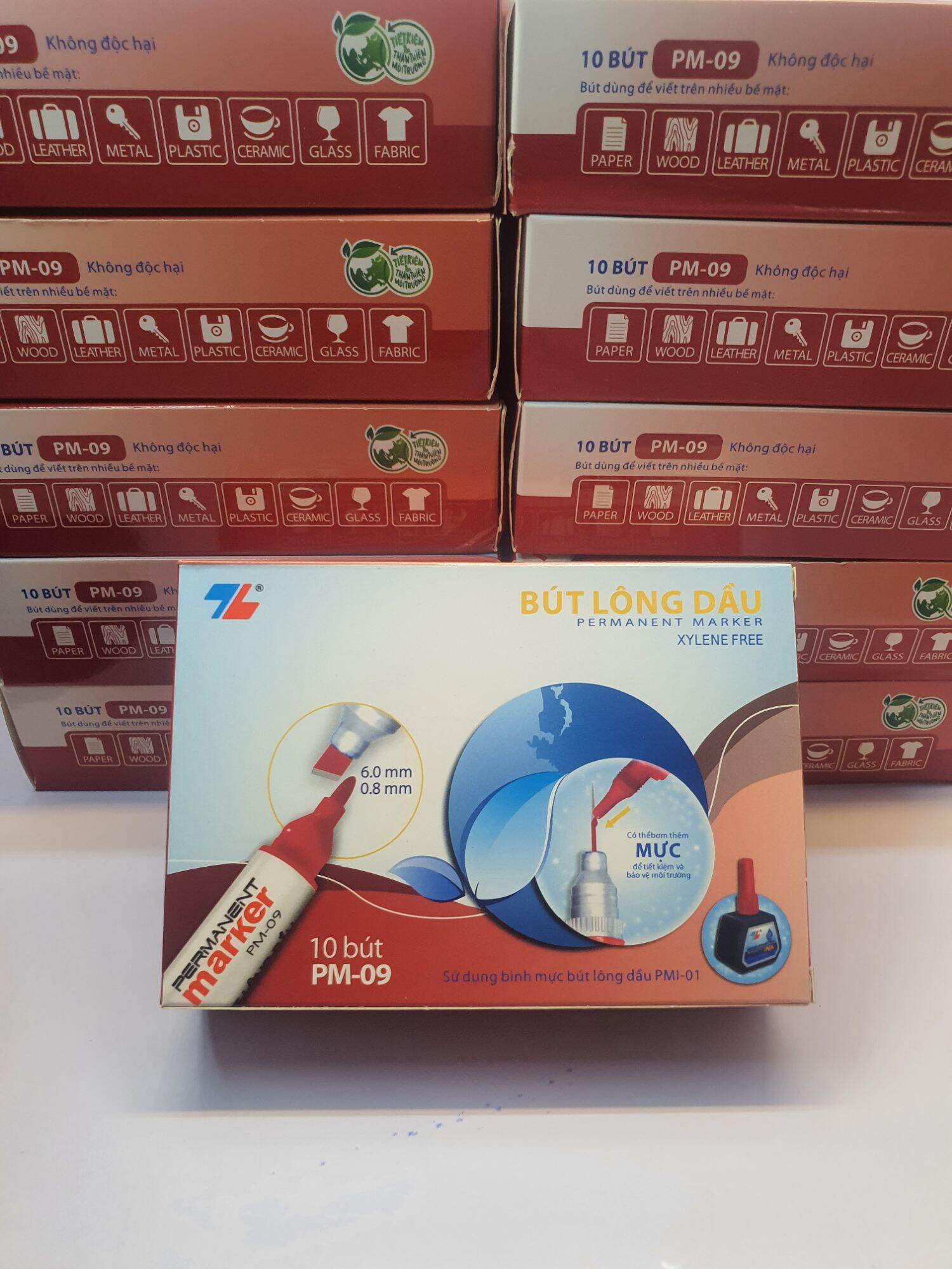 Hộp 10 cây Bút Lông Dầu TL PM 09