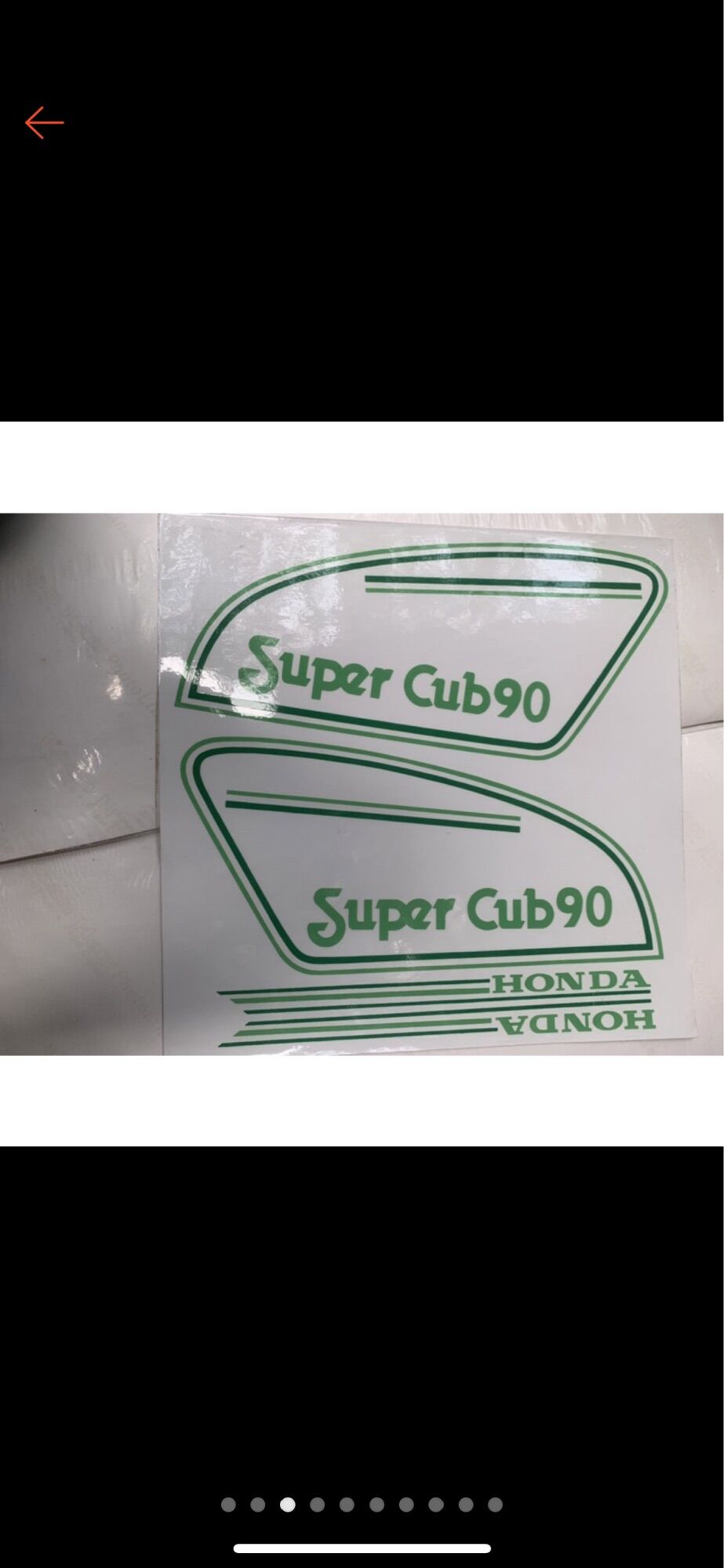 Tem Super Cub 81 cốp vòng 50cc 70cc 90cc !