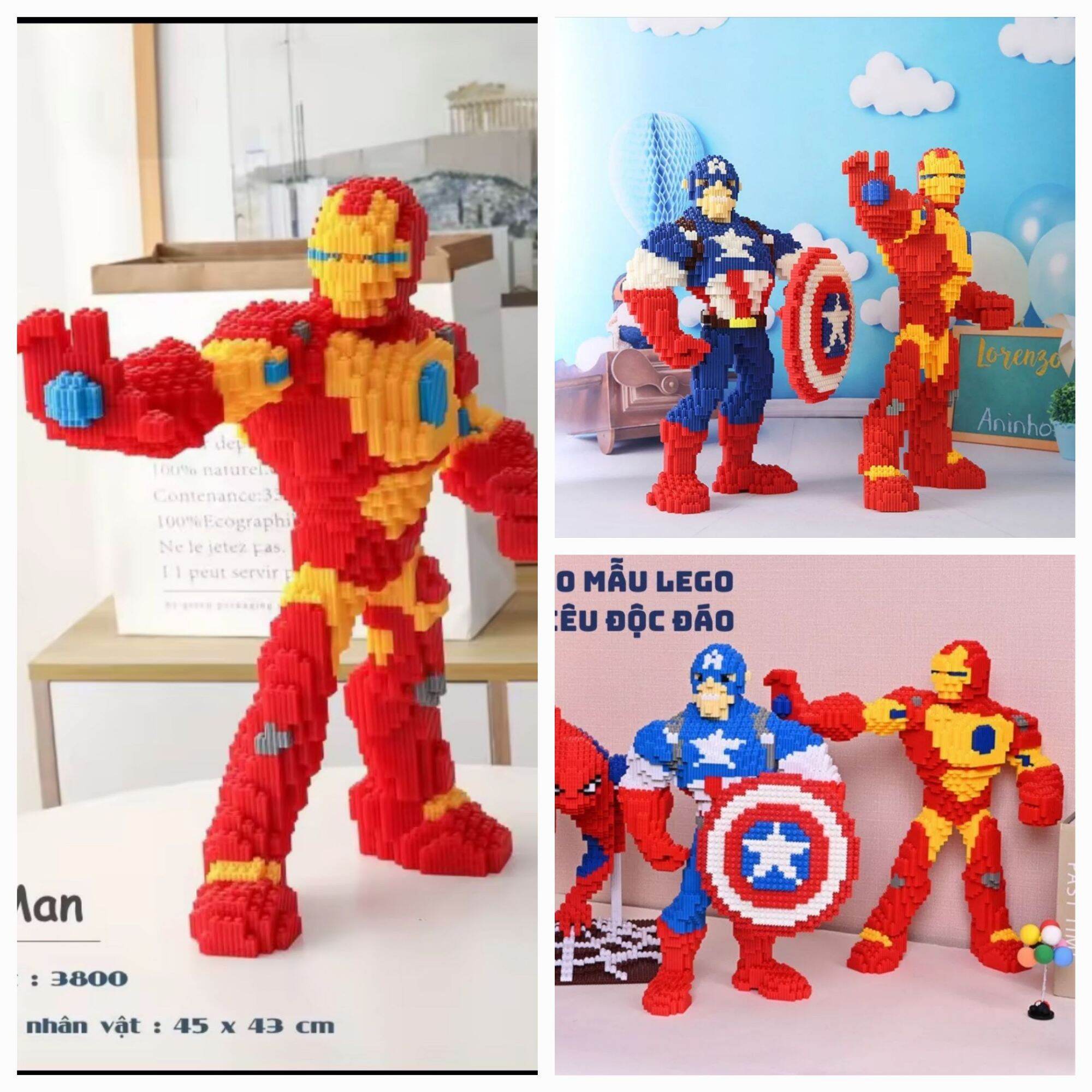 LEGO LẮP RÁP MÔ HÌNH NHÂN VẬT